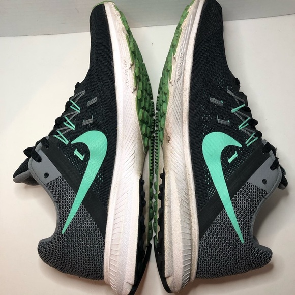 Nike Women's Gray and Teal Running Shoes - Picture 13 of 16
